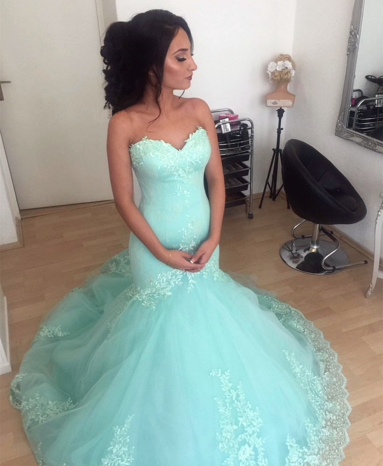 mermaid quinceanera dresses