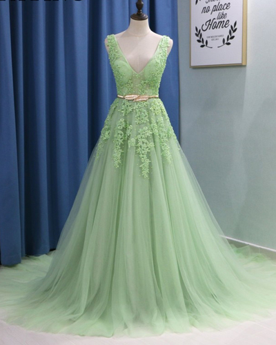 fancy green dress